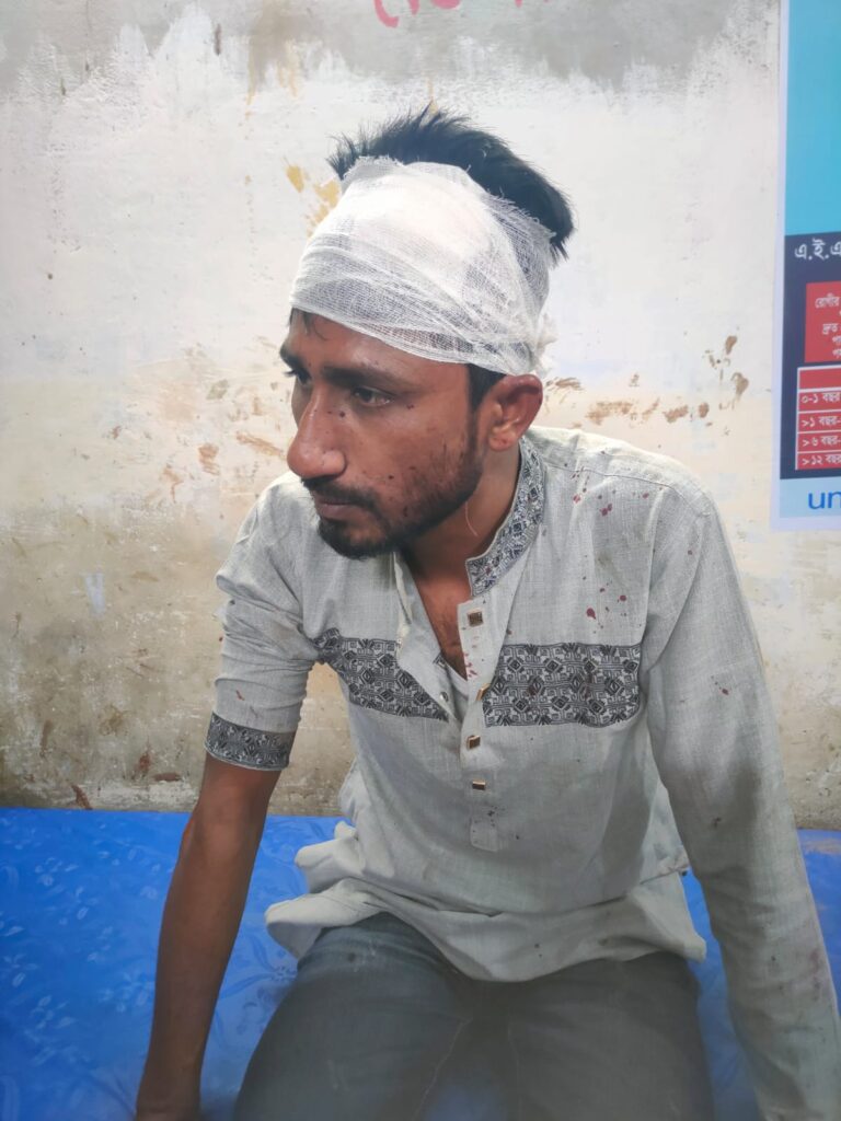 দেবীগঞ্জে রাস্তা সম্প্রসারণ নিয়ে সংঘর্ষ: পৌর স্বেচ্ছাসেবক দলের নেতা গুরুতর আহত